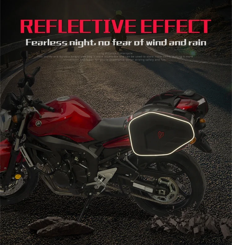 Модная кожаная сумка-седло MENAT новейшего стиля, мотоциклетная водонепроницаемая сумка-седло для мотоцикла