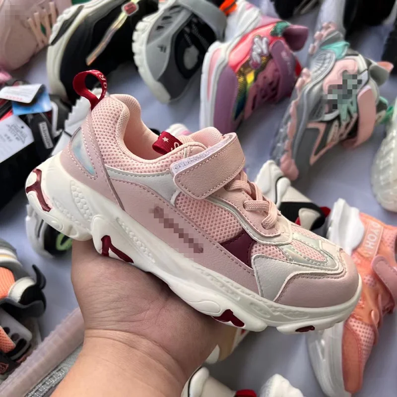 Mix style children casual sport sneakers kids stock shoes