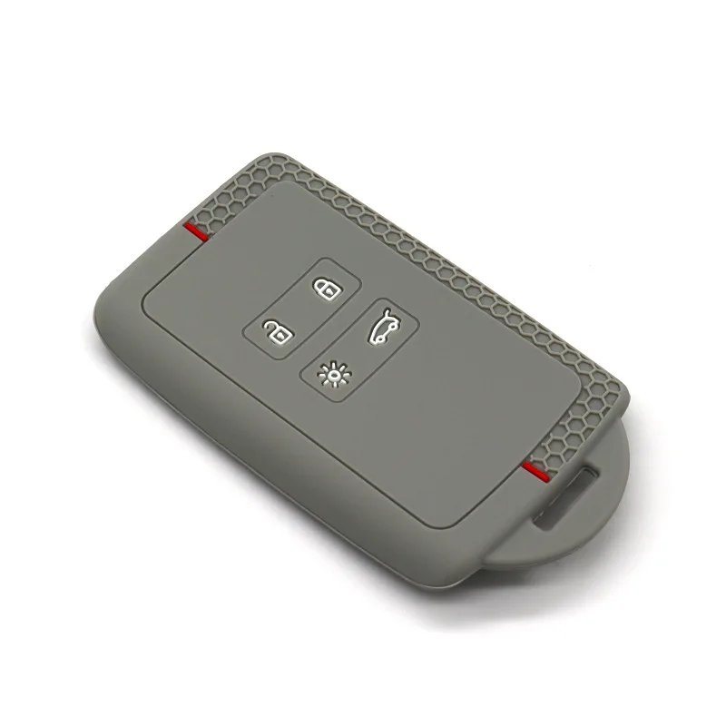 High quality Smart Remote Protect Card Silicone Car Key Cover Case For Renault Clio Megane