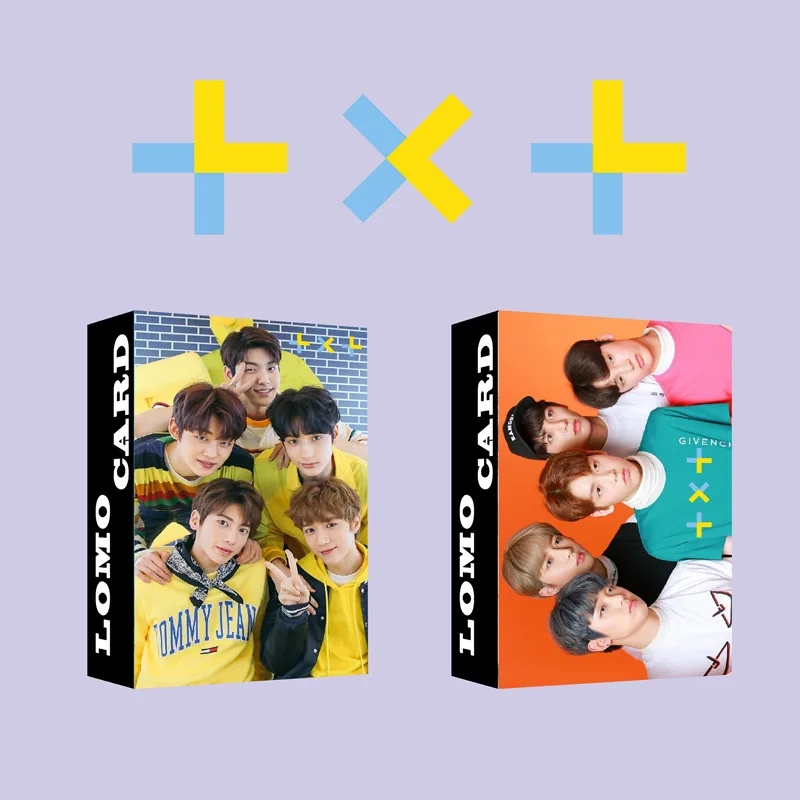 Kpop двойной EXO Seventeen Ateez Stray Kids Astro TXT NCT красные бархатные ломо-карты Подарочная карта