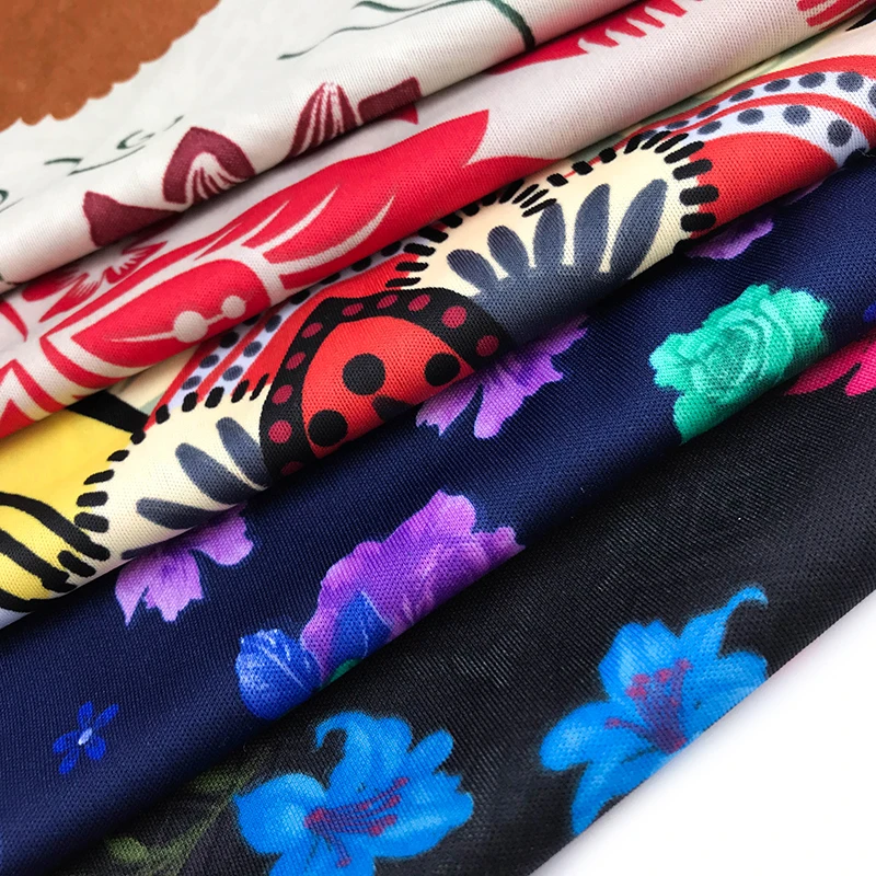 
 Interlock Печатный гарантированное качество дешевый поставщик 100% полиэфирная ткань для подкладки Египта  