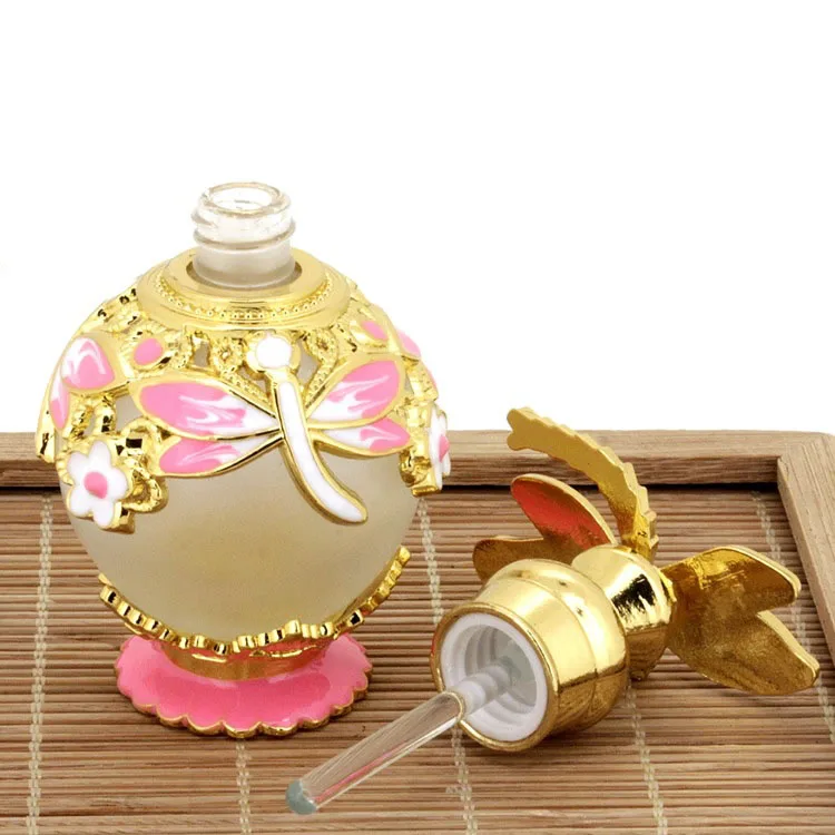 Spot wholesale Dubai fragrance sub-bottling 15ml perfume bottle aromatherapy alloy single bottle