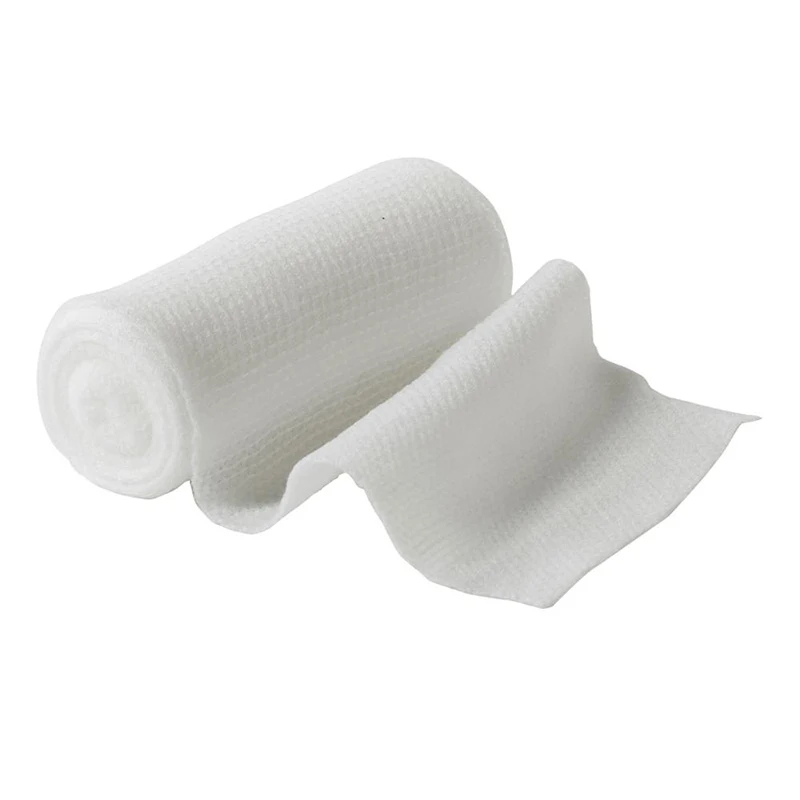 Manufacture directly Medical PBT Elastic Bandage With CE/ISO PBT Factory OEM Elastic Bandage  Conforming Bandage First aid