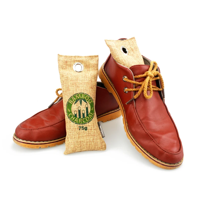 Scented bamboo charcoal air freshener  for shoes deodorizer