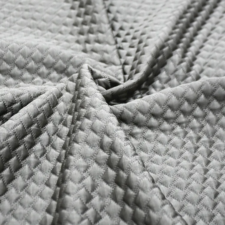 High Quality Cooling Viscose Knitted Jacquard Mattress Fabric