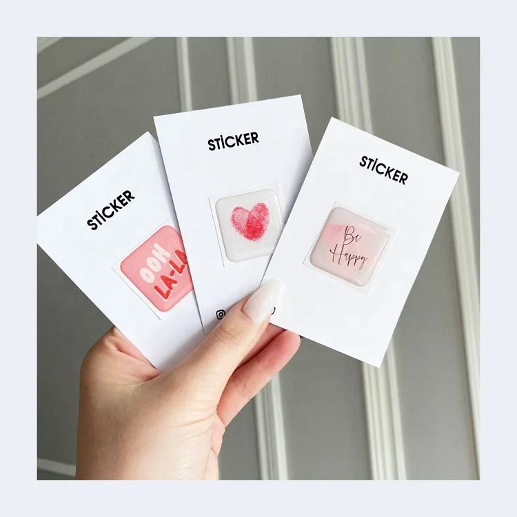 Epoxy Letters Sticker  Sheet Resin Stickers Sheets Inches Coated Circle Alphabets Printed Label Custom Heart Dome Name