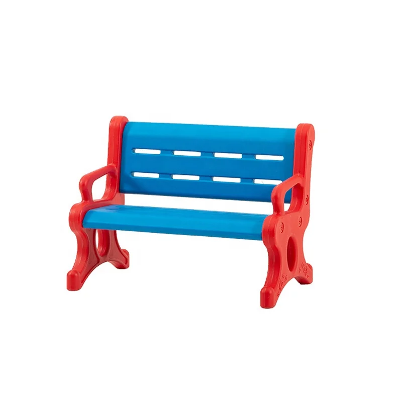 Children furniture kids plastic bench school chair for kindergarten