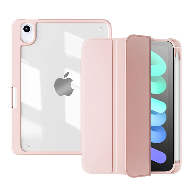 Съемный магнитный защитный чехол Жесткий Чехол для ПК mini6 iPad mini 6 из ТПУ правый держатель