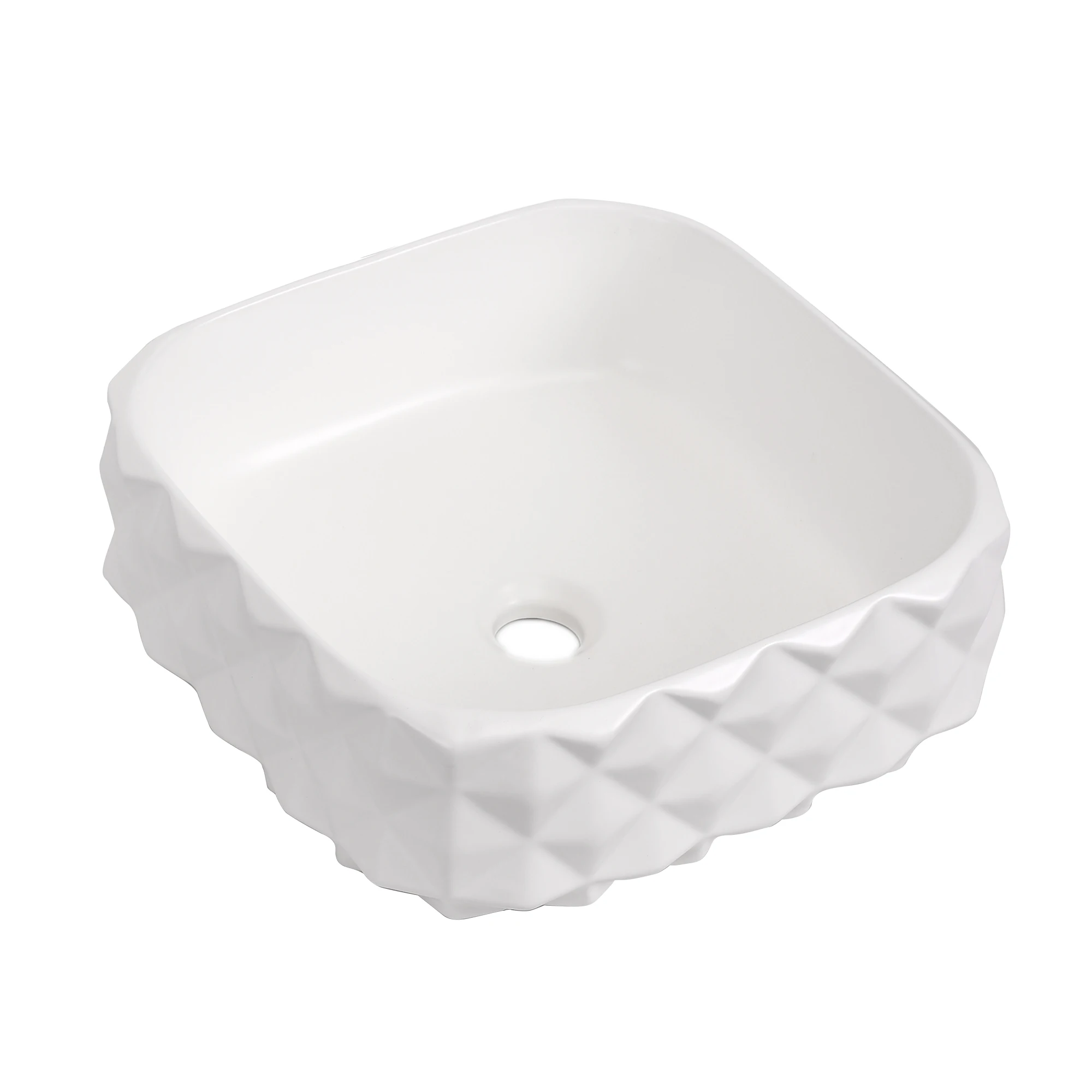 Modern Style Bathroom Special Shape Wash Basin Fashion Design Ceramic Art Above Counter Basin  Bathroom Hotel Sink
