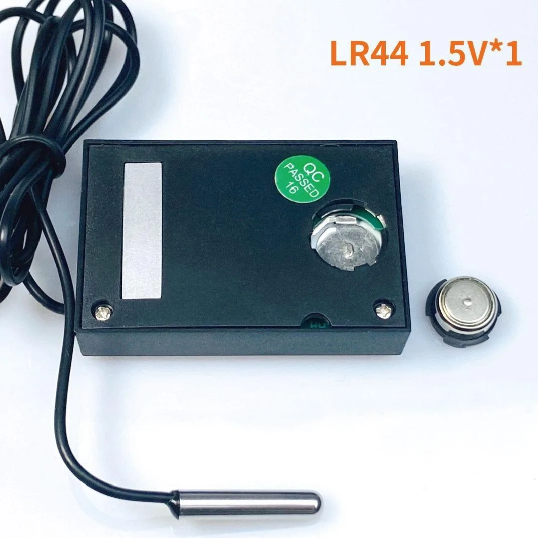 Waterproof Digital Plastic Probe Thermometer Indoor/Outdoor Aquarium & Household Temperature Measurement for Kitchen & Food Use