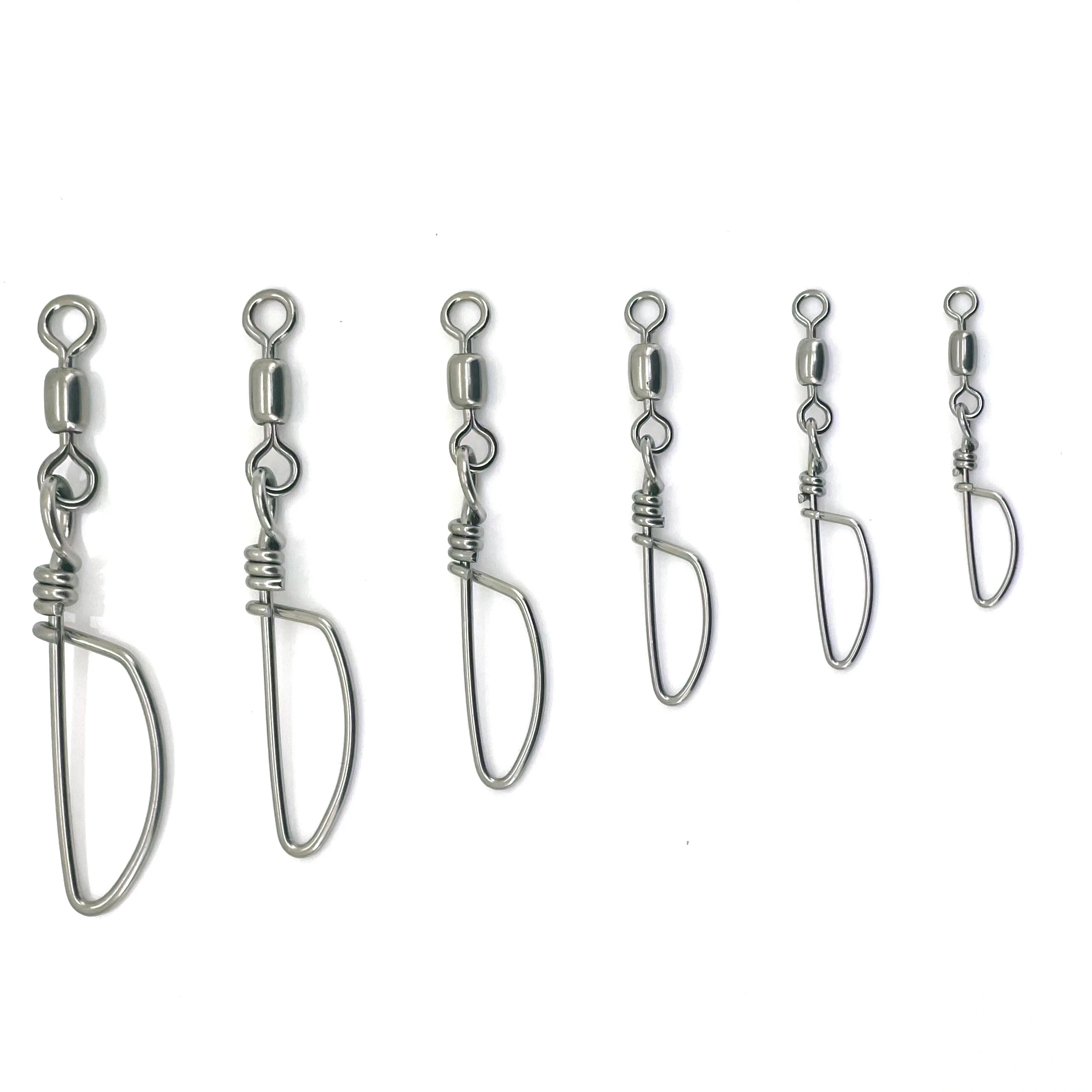 SS USA swivel with snap stainless steel swivel fishing swivels