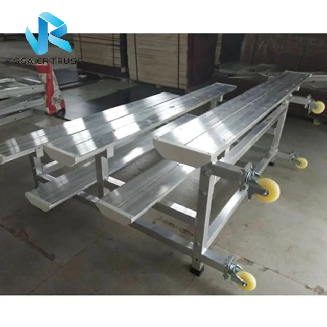 Seating Retractable Gym Portable Bleacher