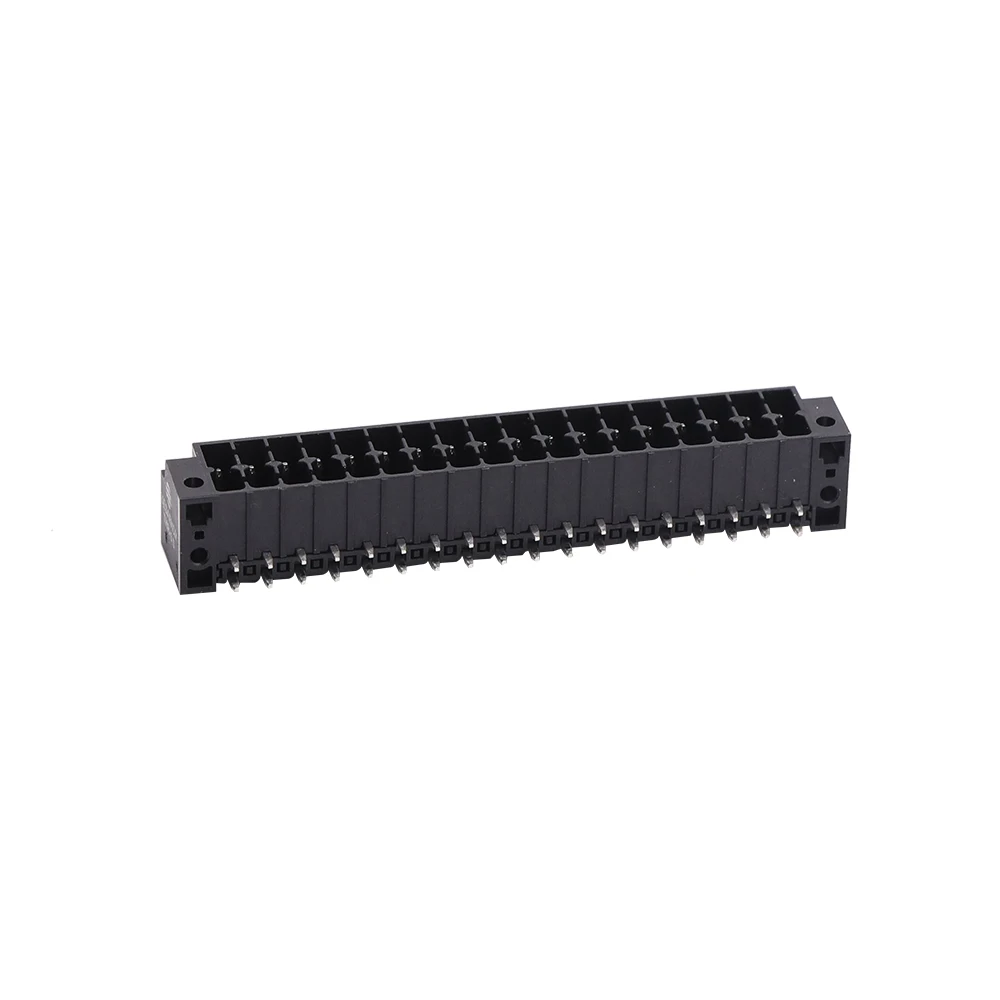 factory direct sales LC pluggable double-row terminal block anhle pin /4//6//8//10/12P/48P