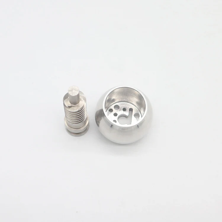 High-precision OEM metal parts stainless steel CNC machining products with MOQ 1 piece