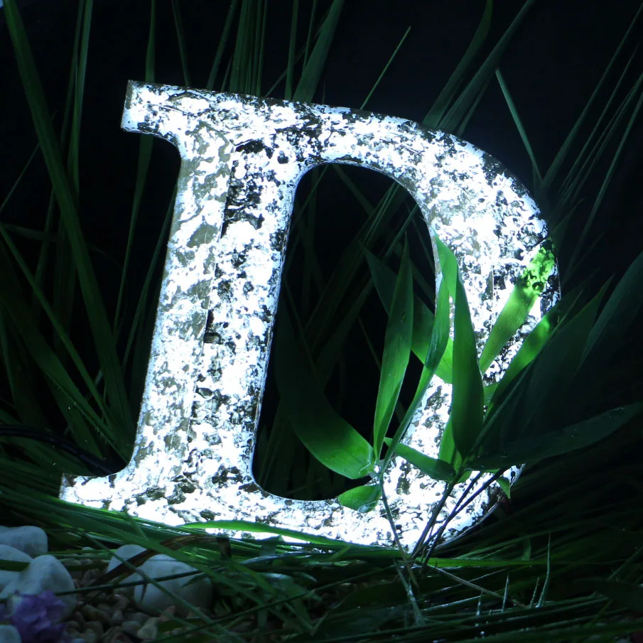 
Custom 3D Resin Letter for Advertisement or Commercial Use 