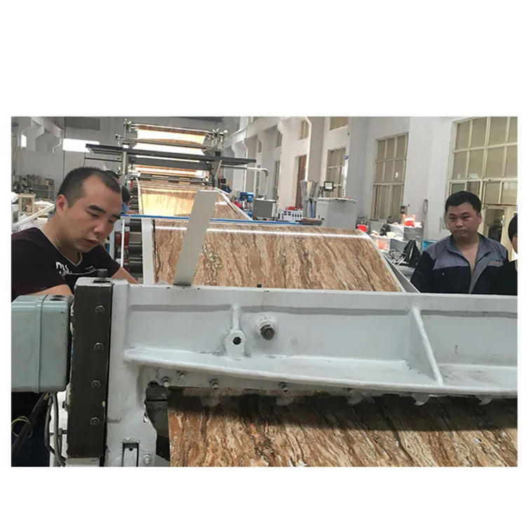 PVC Artificial Marble Stone Board Marble Sheet Making Machine Production Line