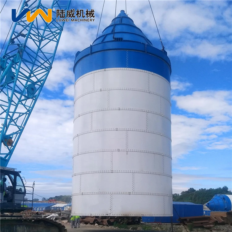 dry powder mortar storage tank Cement and fly ash silo