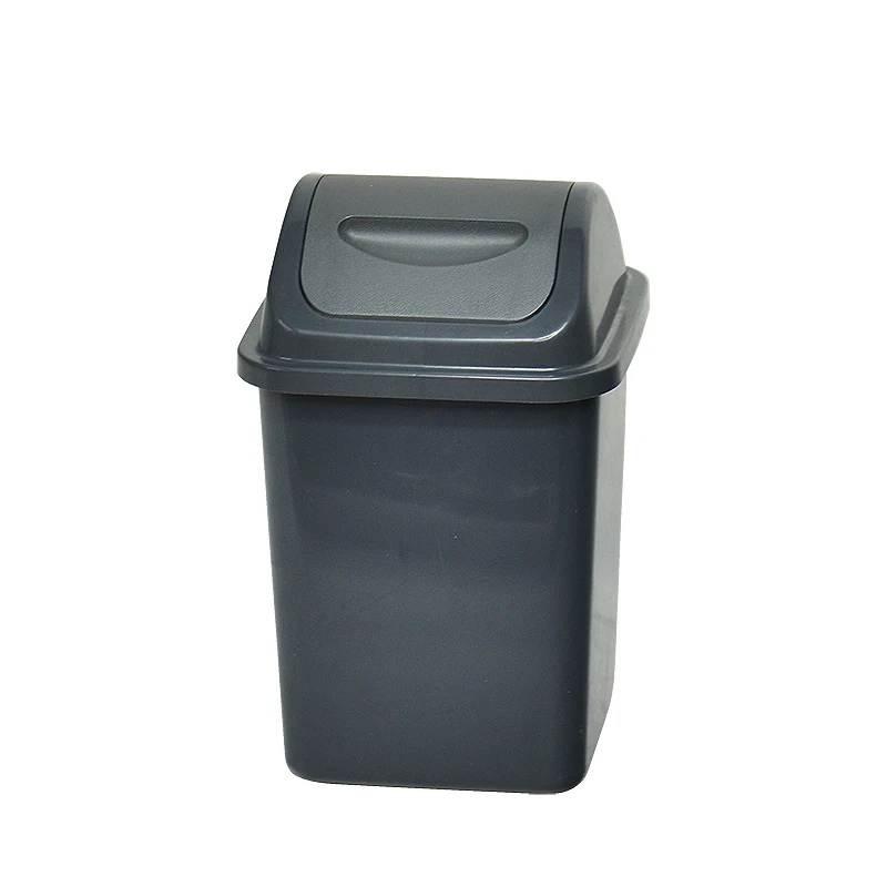 10L Trash Can Small Waste Bins Office Wastebasket Plastic Trash Bin