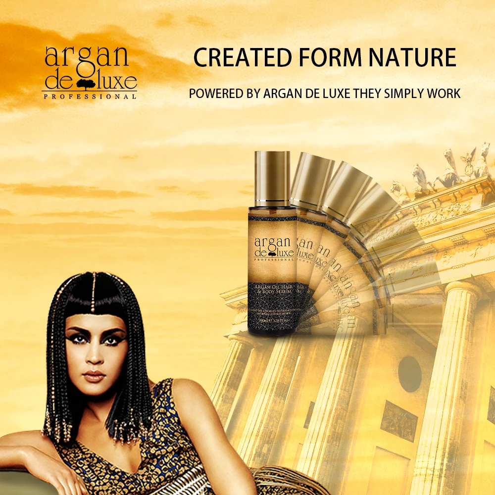 Custom Private Label Best Organic Hair Care Products Repair Natural Argan Oil Hair Serum