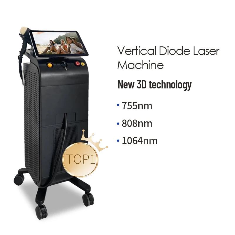 Professional manufacturer CE approved portable milesman laser hair removal machine for sale