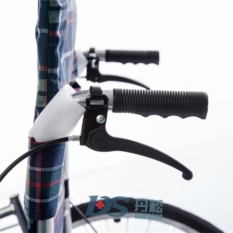 CE ISO certification powdered coat wheelchair for handicapped