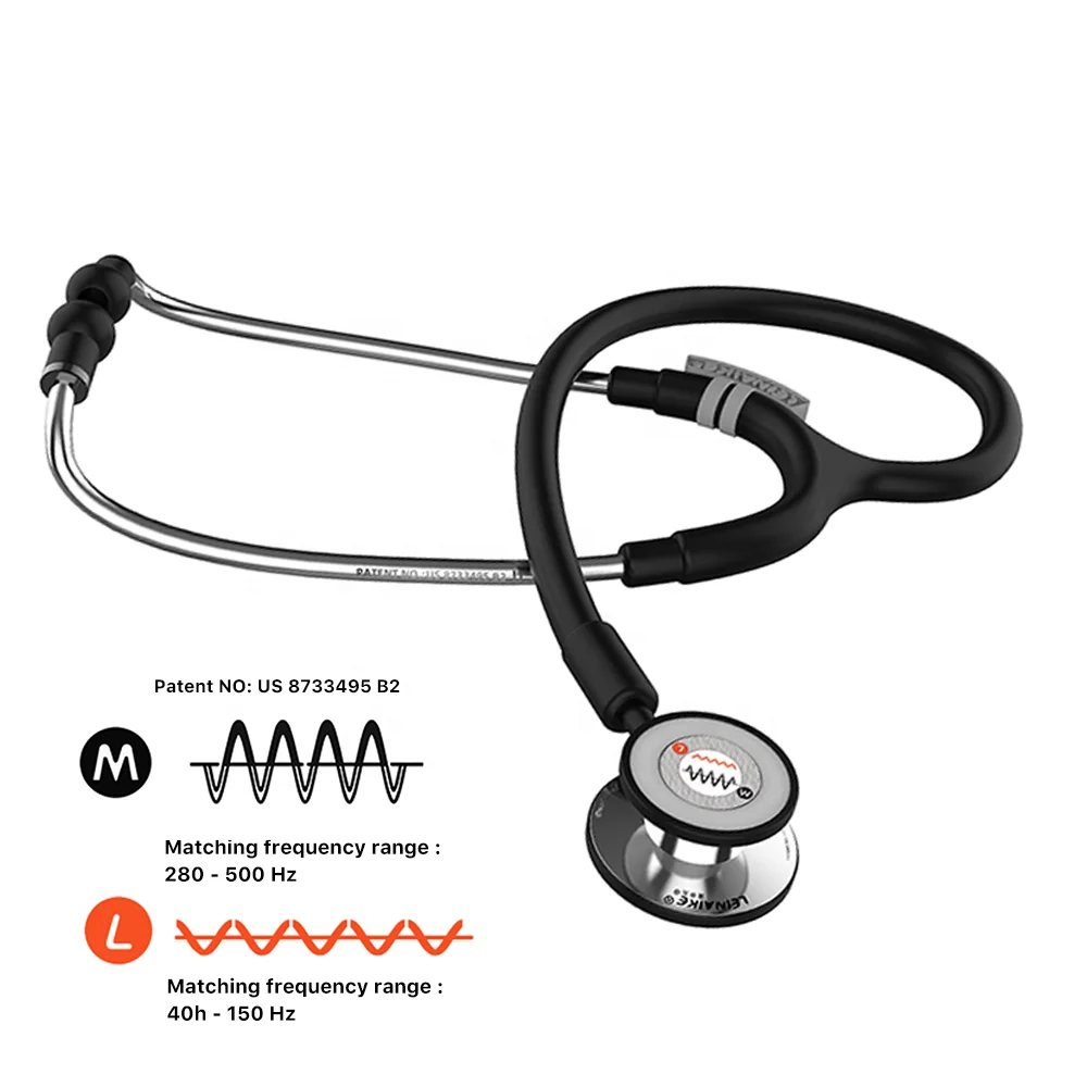 Outstanding Service Synthetic Silica Gel Earplug Material Noise Canceling Doctor Nurse Medical Stethoscope For Auricle Fit