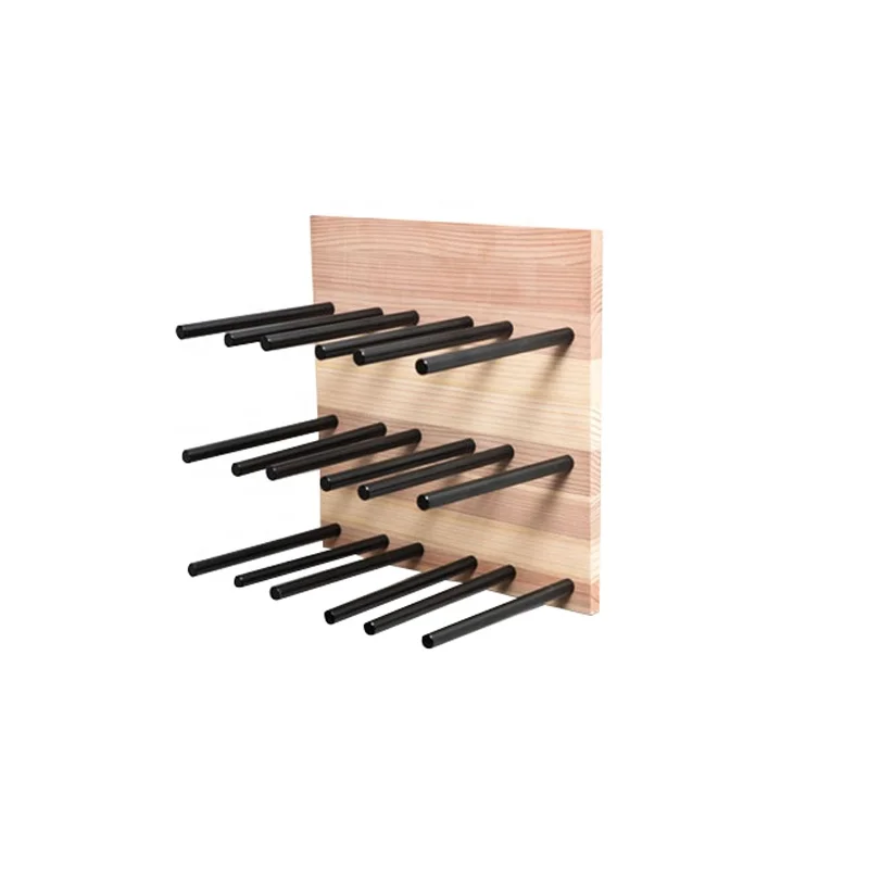 Горячая Распродажа, витрина с деревянной прищепкой, настенная Винная стойка