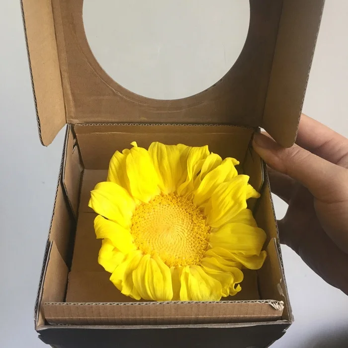 natural eternal sun flowers preserved sunflower for decoration