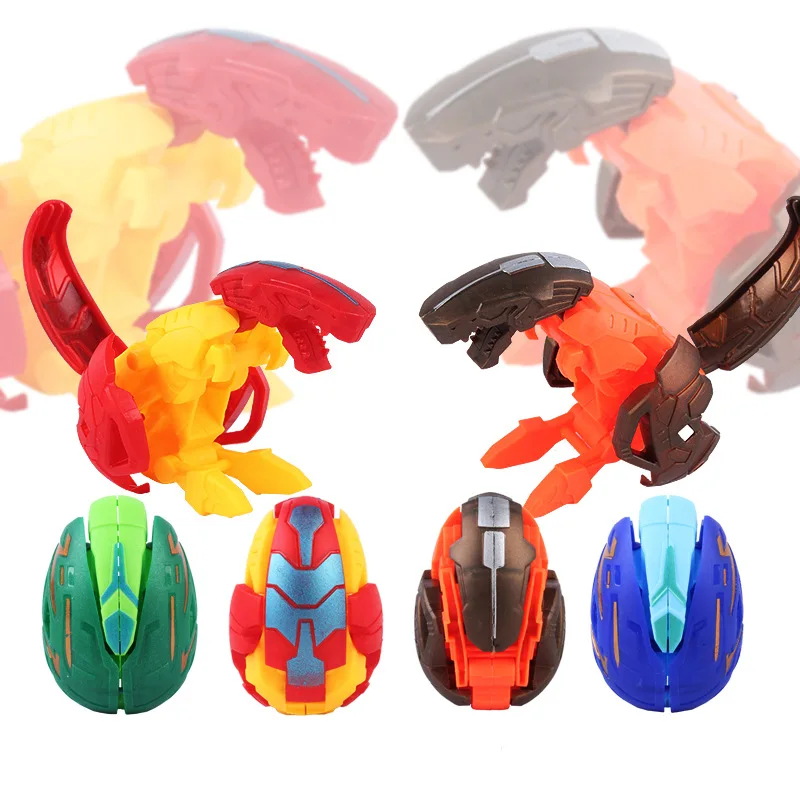 Wholesale Transformed Dinosaur Egg Ball Toy Plastic Twist Egg Baby Toys For Children
