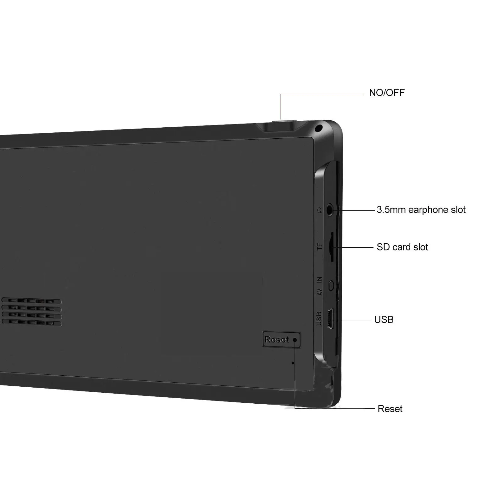 Hot Sale 7 Inch HD Touch Screen Car Navigation GPS Device Universal 1200mAh Vehicle GPS Tracker