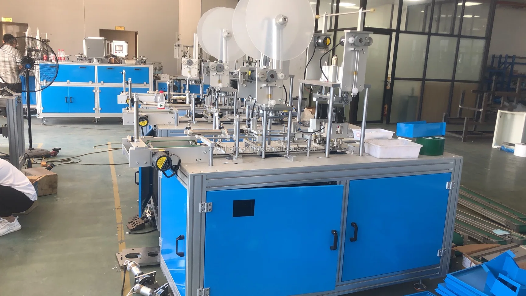 Automatic inner earloop ear loop ultrasonic welder welding machine