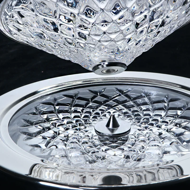 Wedding Swing Hand Blowing Hand Cutting Crystal Wine Decanter Lead Free Glass Aerator Decanting Set with stainless steel tray