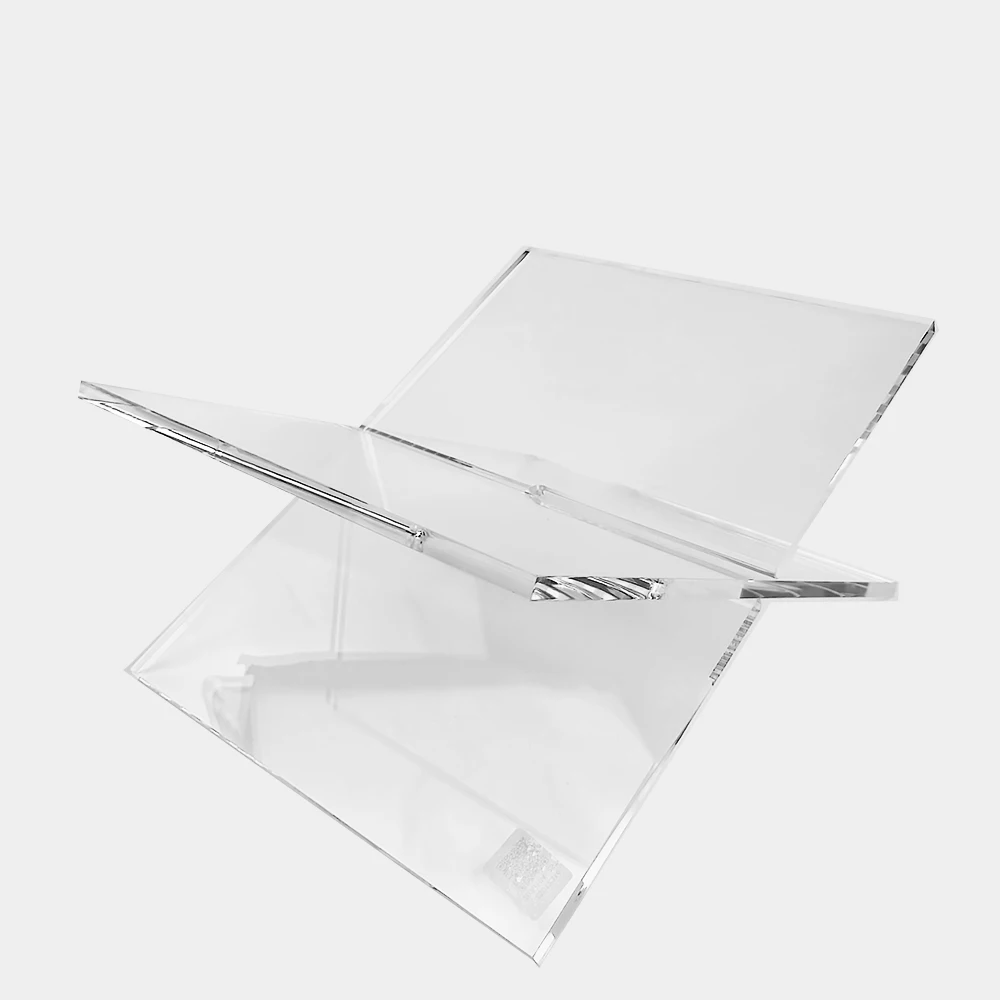 Прозрачная акриловая подставка для книг, 2 шт.