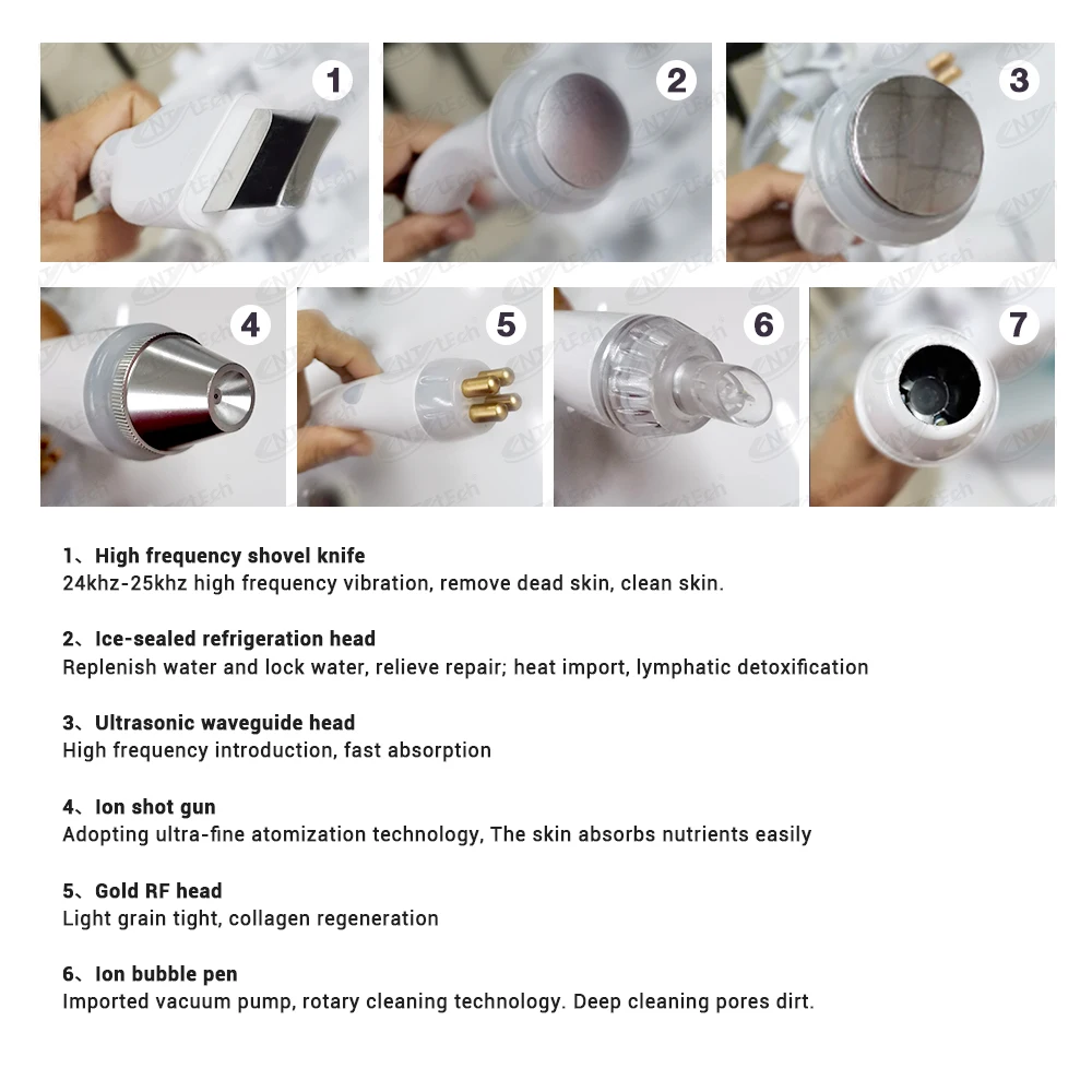 Алмазная дермабразия для лица oxygeneo, машина для ухода за кожей