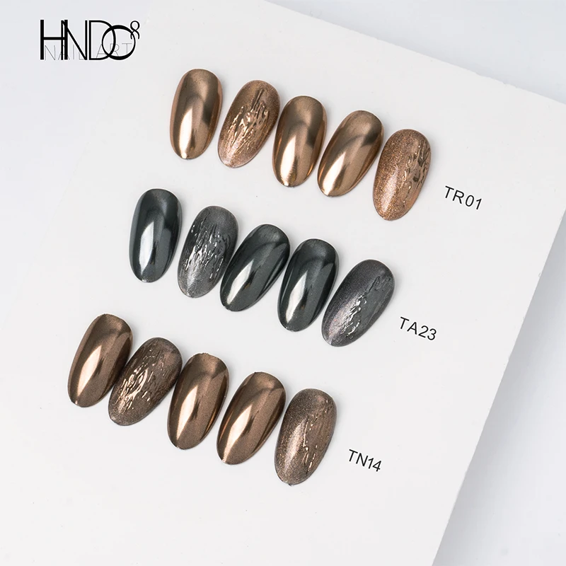 High Quality mica powder chameleon glitter chrome nail powder Magic Mirror Effect For Nail Art Decoration
