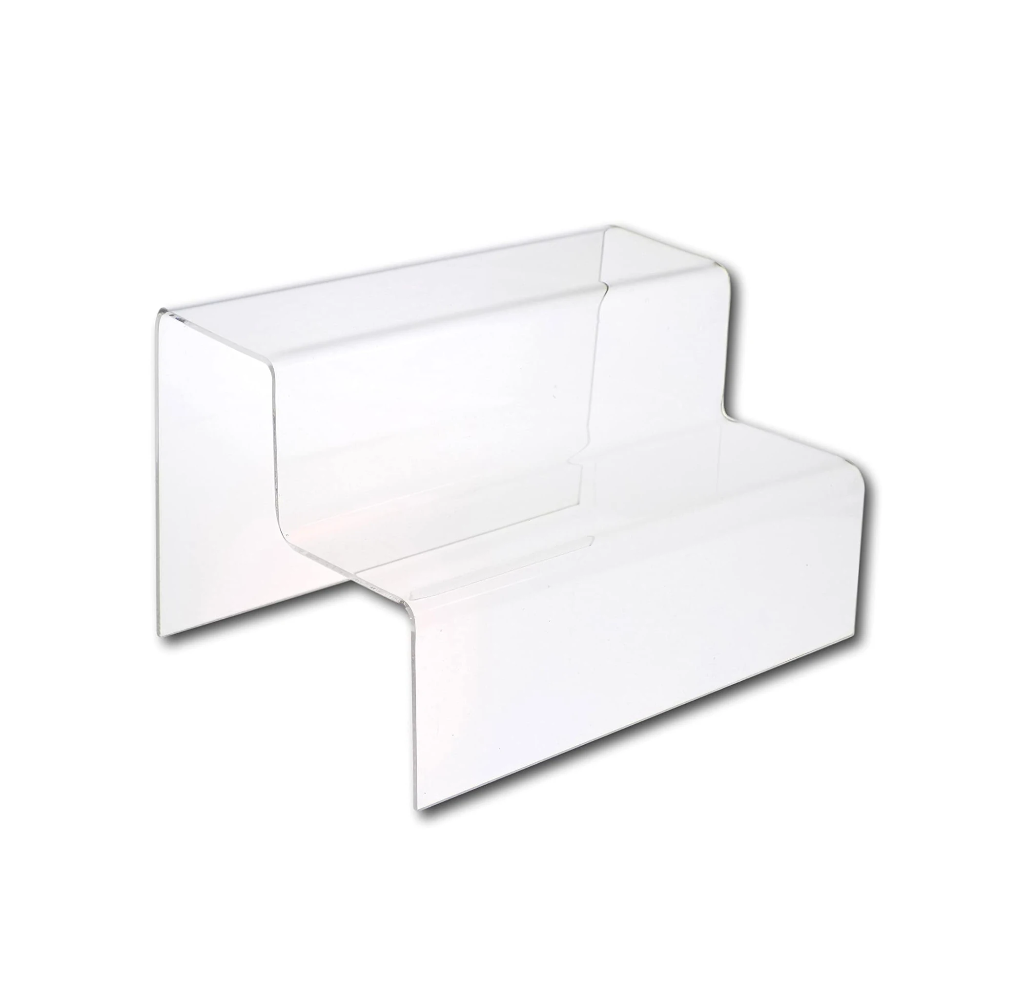 Huisen Clear Acrylic Riser Stand Holder  Shoe Rack / Computer Display Holder for Home and Office