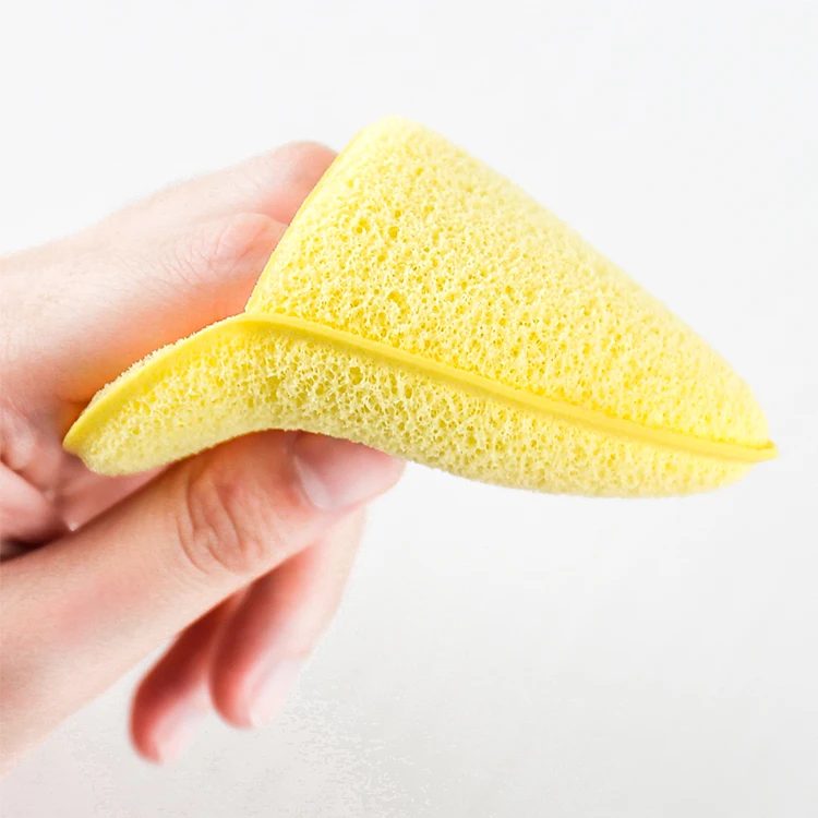Натуральная губка Konjac отшелушивающая для лица очищающая
