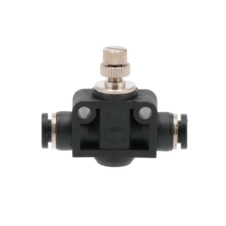 Pneumatic  air push to connect plastic fitting PA-8 quick release connector 8mm handle valve fitting throttle valve