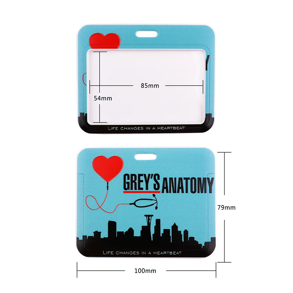 Wholesale Custom Lanyard Polyester Cartoon Cute Phone Medical Doctor Nurse Phone Lanyard Card Holder