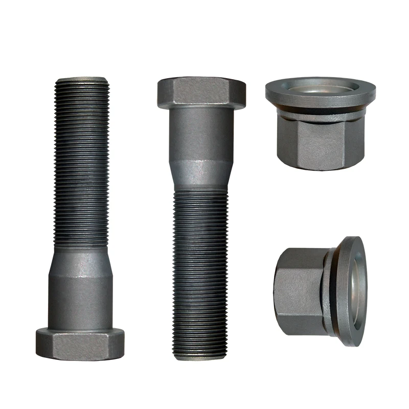 Russian Truck Wheel Studs and Nut Grade 10.9