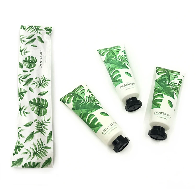 Factory sale luxury hotel bathroom supplies shampoo set hotel amenity kit