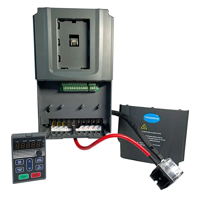 High Quality Vfd Variable Frequency Drive 3.3kw Motor Control Vfd 220v Single Phase To 3 Phase 380v Drive