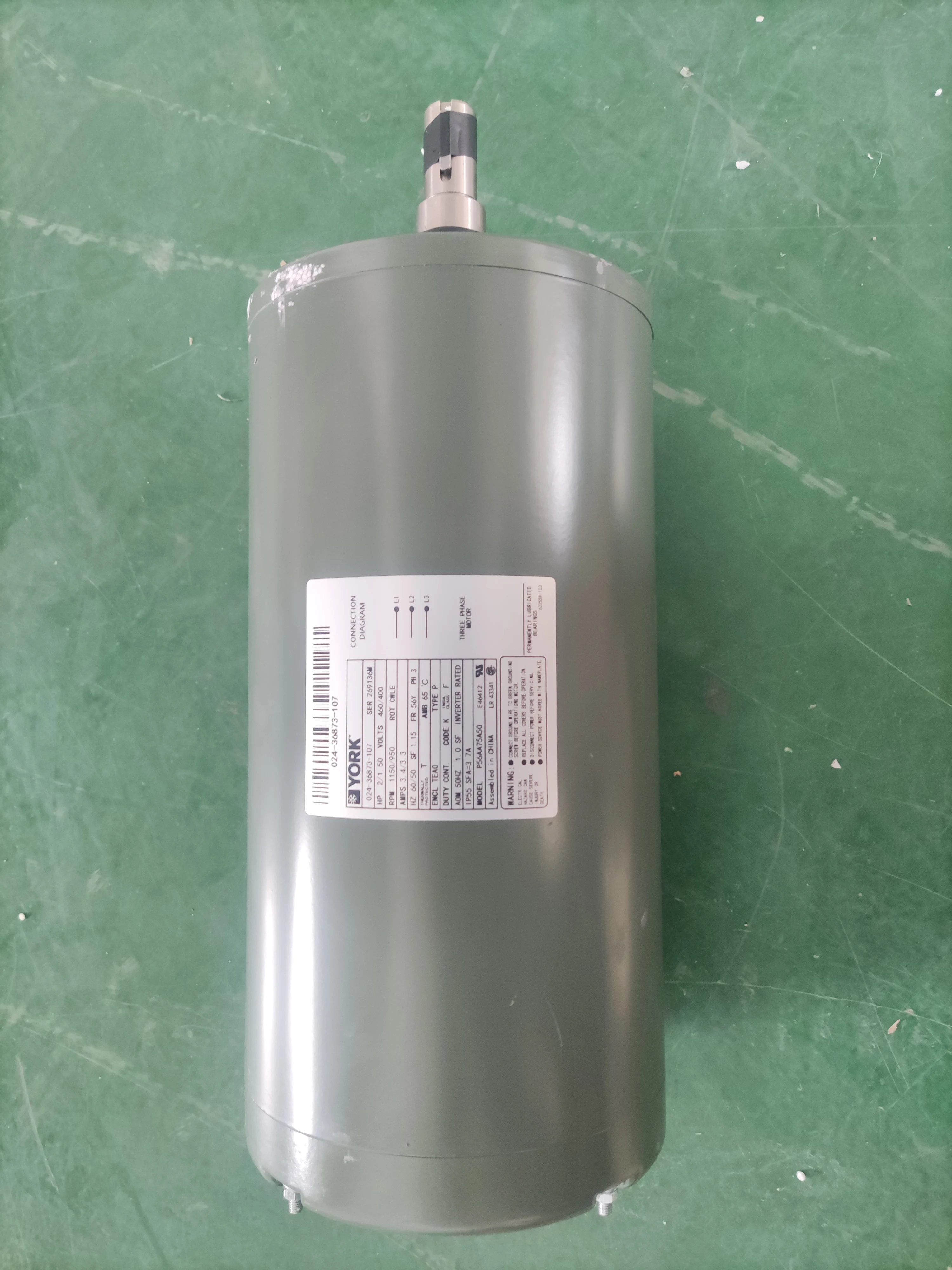 2 HP Fan Motor 024-36873-207/024-36873-107