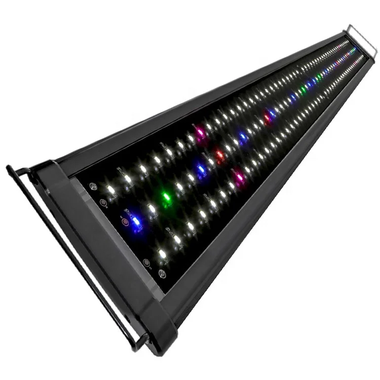
Energy Efficient Marine Aquarium Accessories Led Light Full Spectrum Extendable Bracket Fish Tank Decoration 