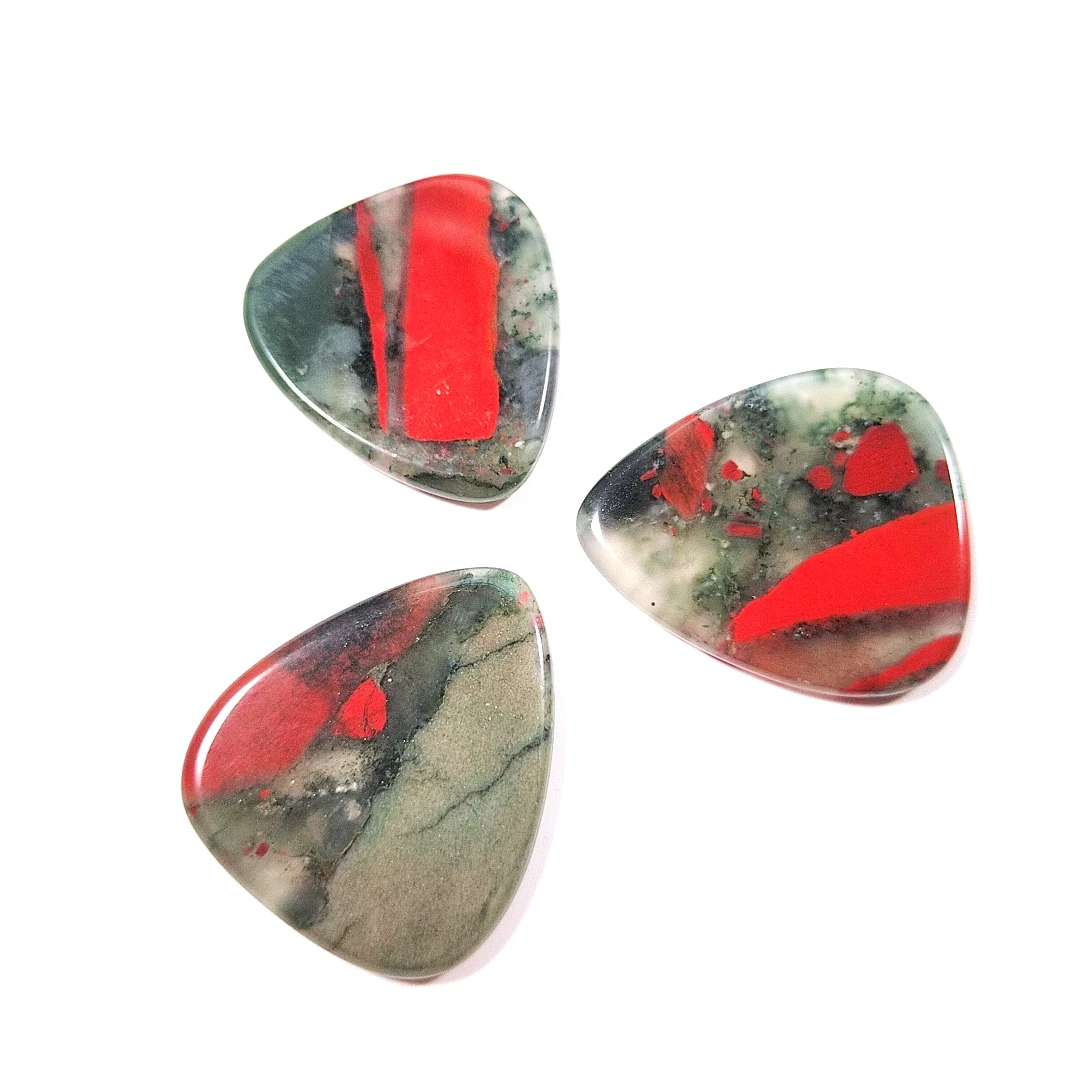 2024 Custom Logo Music Instruments Accessories Malachite Guitar Picks