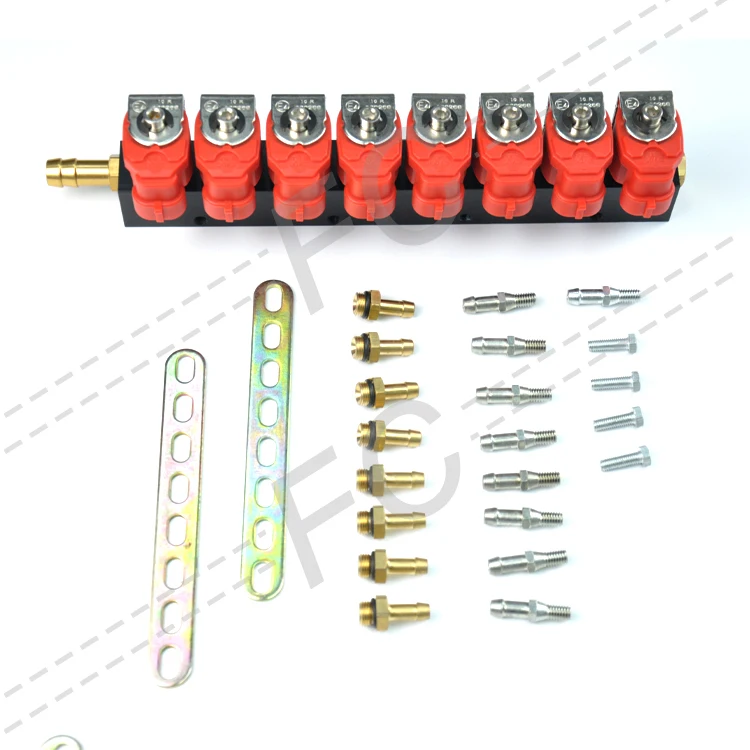 Car Parts motorcycle lpg kit 8 cylinder cng conversion kits gnv injector nozzle gas equipment for other truck auto parts