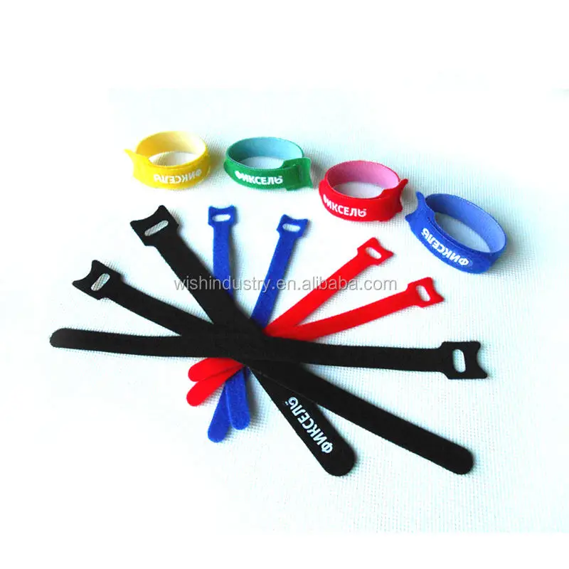 Wholesale Nylon Cable Ties Self-locking Tool Electric Wire Locking High Quality Hook Loop Cable Ties