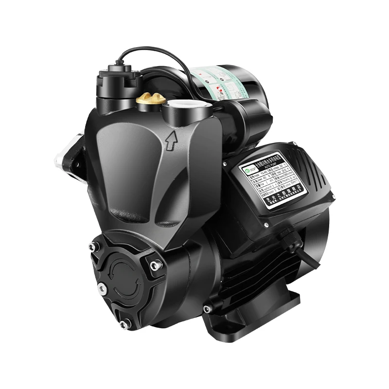 Qiwo pompa air pendorong AC 110V domestic electric surface pump household full automatic self priming silent booster pump