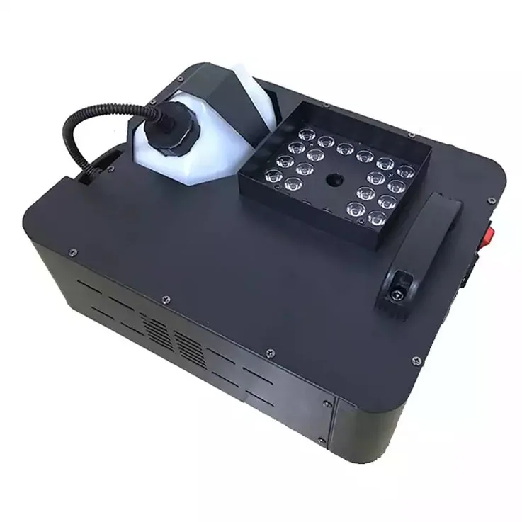 Smoke Machine 24pcs RGB Led Power 1500W Vertical Fogger Fog Machine