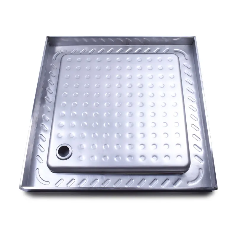 Поднос для душа из нержавеющей стали 304 T/t paypal Easehome 3 года CN;GUA Carton SS8018 квадратный сатин и